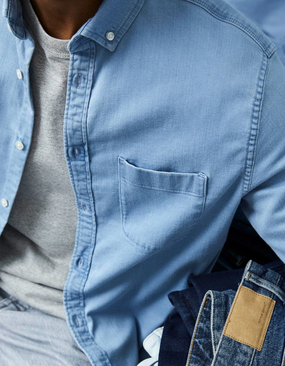 Chemise Manches Longues coton stretch