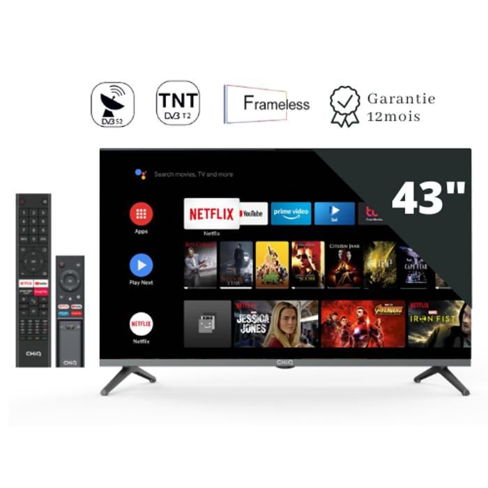 Téléviseur L43N8i- CHiQ LED 43 FULLHD