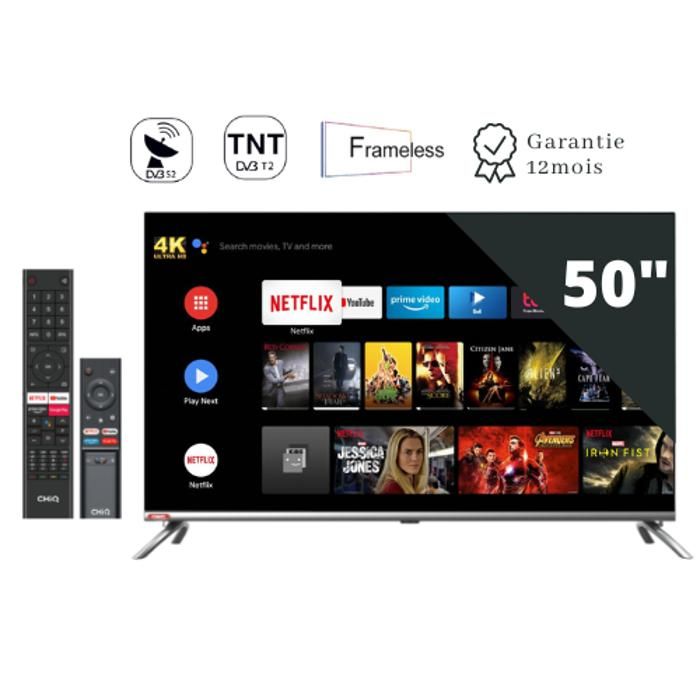 Téléviseur U50H7i - CHiQ LED 50’’ 4K