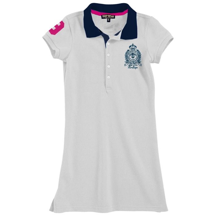 ROBE POLO SOLID BASIC WHITE