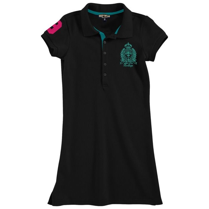 ROBE POLO SOLID BASIC BLACK