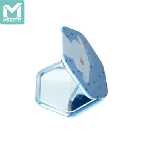 Miroir portatif de mode hexagonale