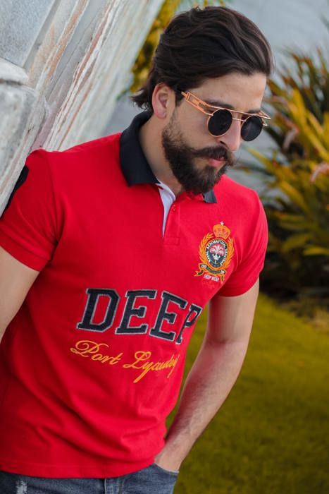 POLO DEEP PORT LYAUTEY RED