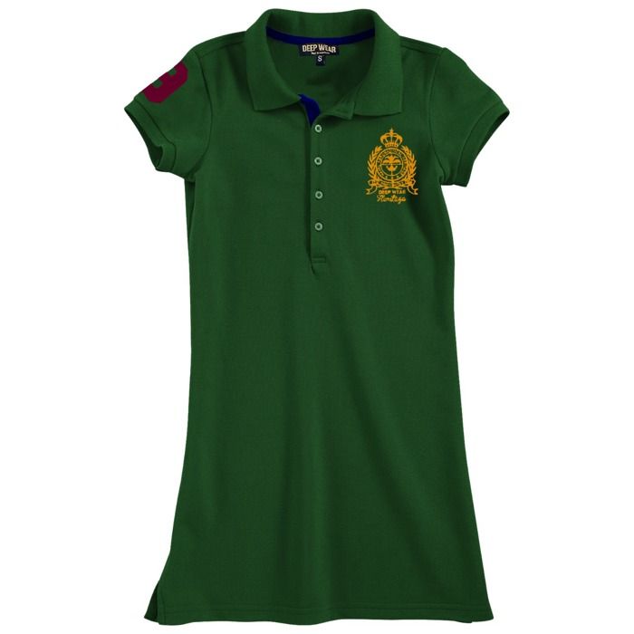 ROBE POLO SOLID BASIC GREEN