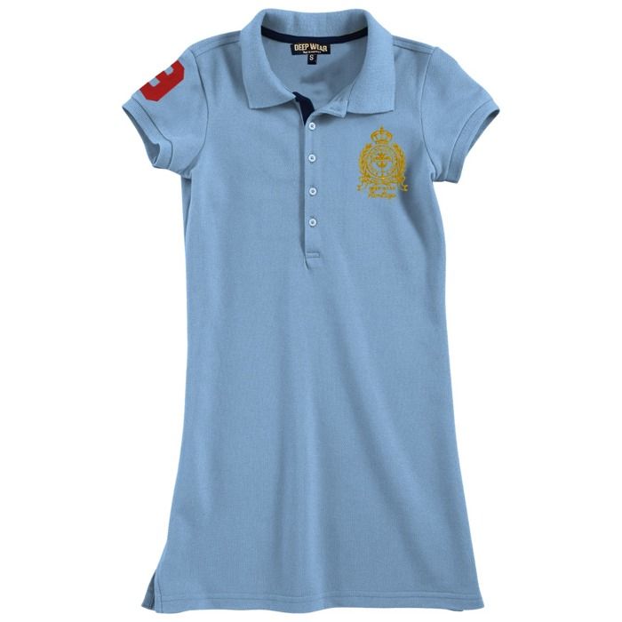 ROBE POLO SOLID BASIC SKY BLUE