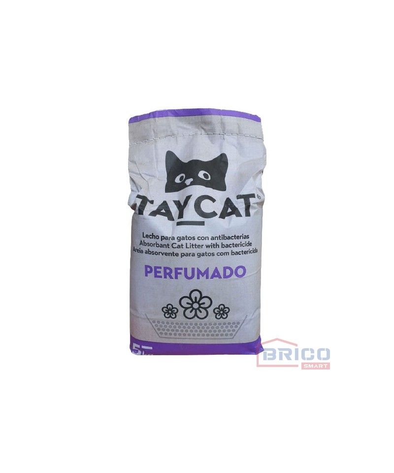Litière pour chat TAY-CAT parfumé 5kg