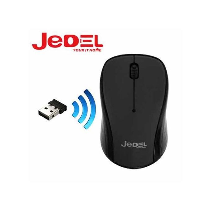 Jedel Souris Sans Fil - Mouse Optique Wireless W930 - Souris Bluetooth - Récepteur Wifi 2.4 Ghz