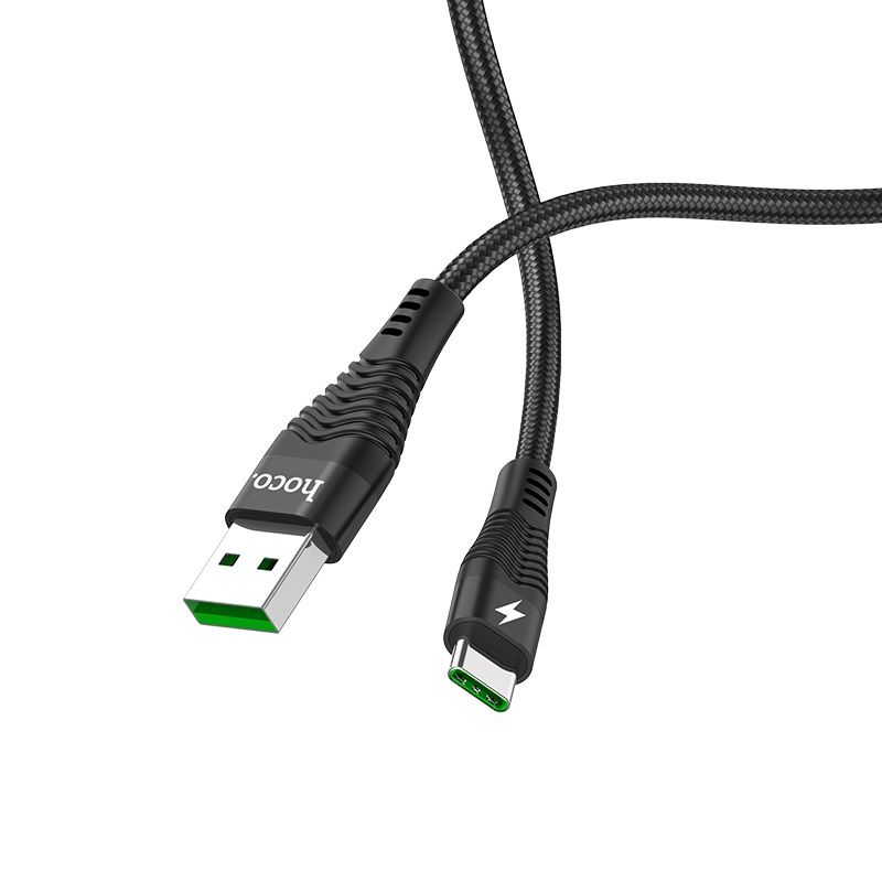 Hoco Cable USB to Type-C - U53 5A Flash charging data cable 120 cm