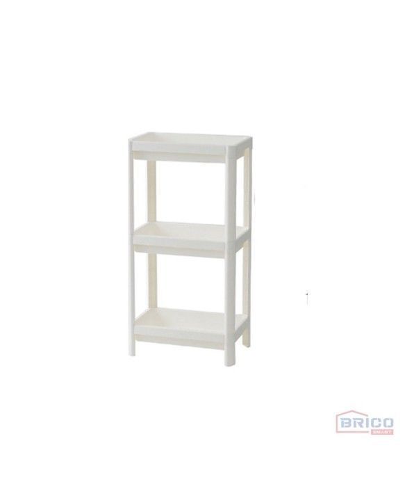 Etagère multifonction ( 3 étages - Blanc)