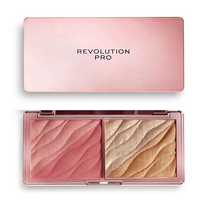 REVOLUTION PRO ETERNAL ROSE CHEEK PALETTE PINK LUST