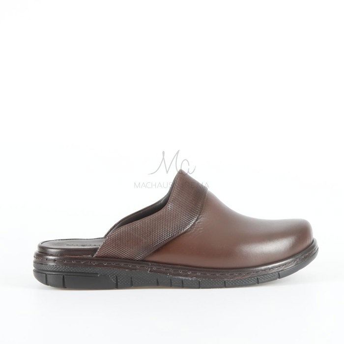 Sabots - Denzel - Marron - Cuir - Confortables - Pour Hommes