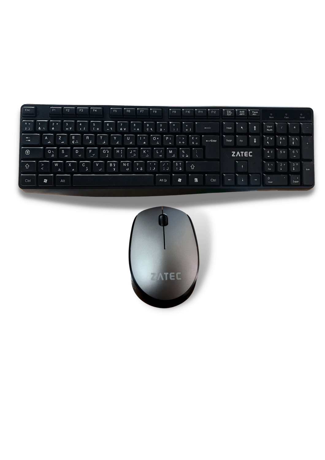 Pack clavier souris sans fil Z800 (Clavier Arabe/Français)