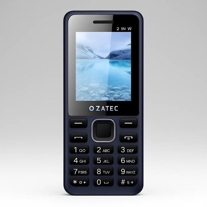 ZATEC - Téléphone – Écran 1,77" – Double SIM – Radio FM Sans Fil