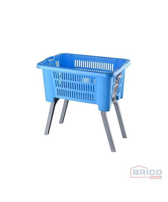 Panier à linge avec support