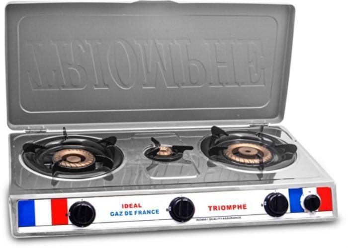 Rechaud a Gaz 3 Feux PM Inox TR-302