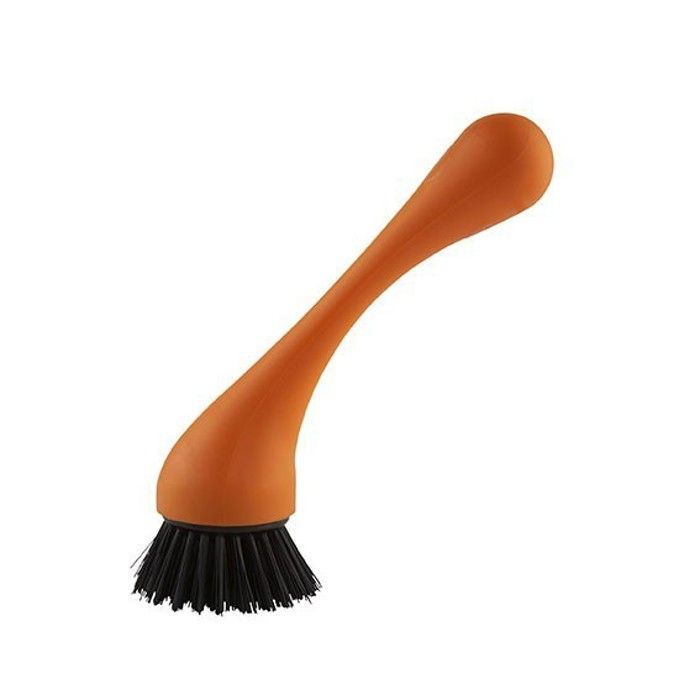BROSSE VAISSELLE  LONG ORANGE  L 20.0 CM REF 861258