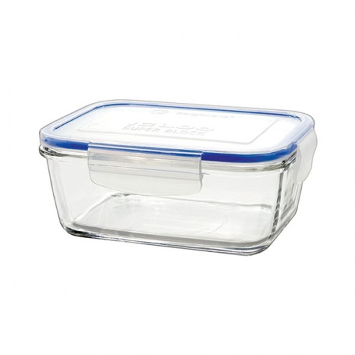 BOITE HERMETIQUE RECTANGULAIRE EN VERRE SUPERBLOCK