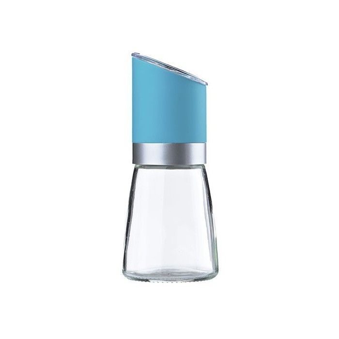 MOULIN  EPICE VERRE SOFTTOUCH TURQUOI