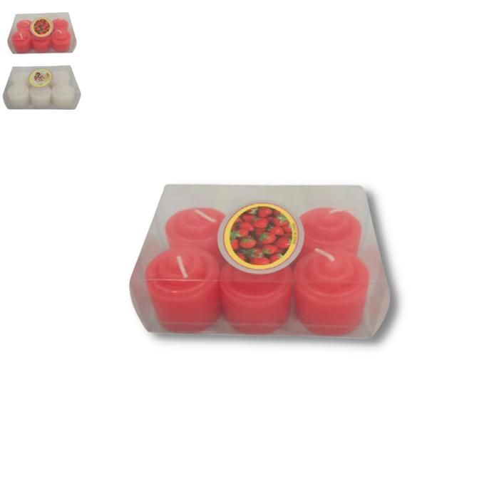 BOUGIE  RECHARGE LONG DUREE 6 PCS