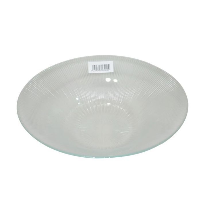 SALADIER EN VERRE CRISTALISE
