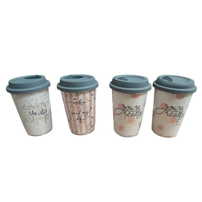 MUG CERAMIQUE 6X14.5 CM REF CQ482