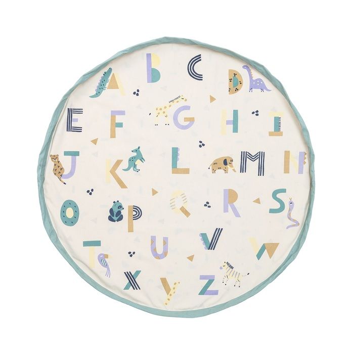 Sac de rangement de jouets et tapis de jeux Play & Go Alphabet Animal