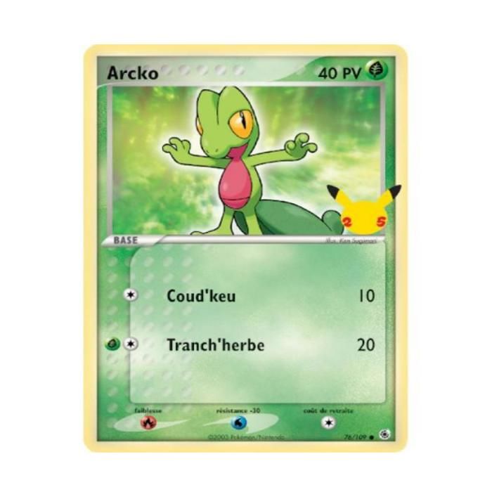 BOOSTER 3 CARTES GÉANTES POKÉMON HOENN 25ÈME ANNIVERSAIRE – ASMODEE