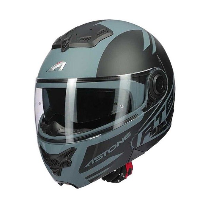 CASQUE ASTONE RT800 ALIAS GRIS/NOIR