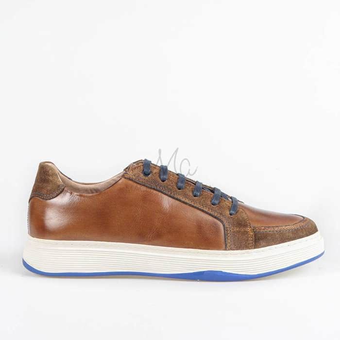 ILANN - Baskets Hommes - Tabac
