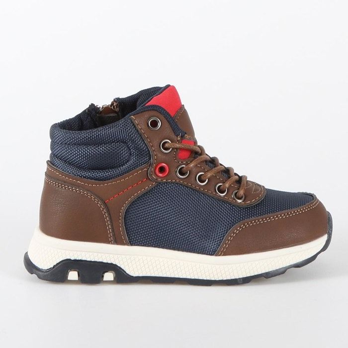 IAN - Baskets Enfants en Marron