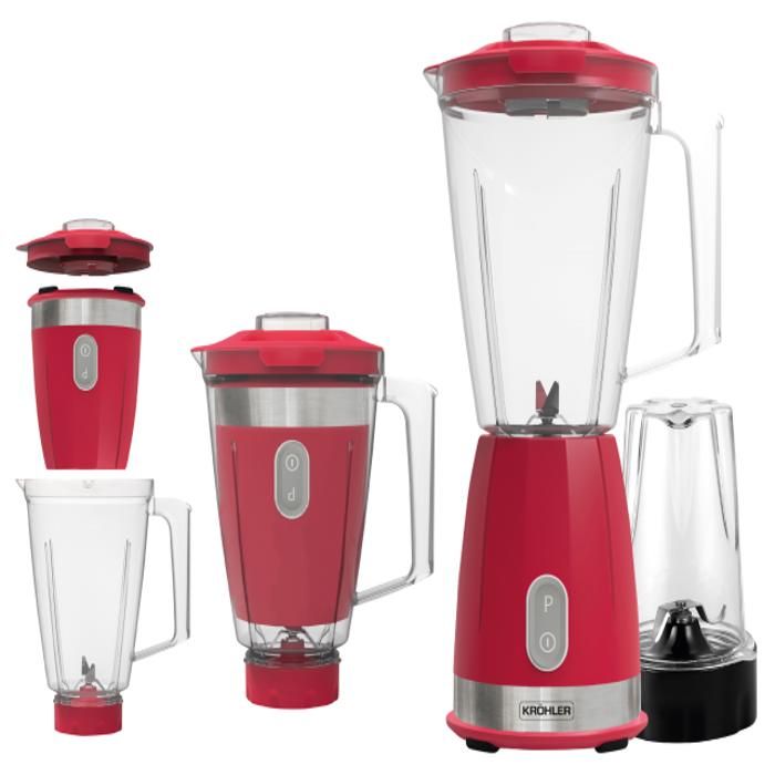 Blender KRÖHLER Mixeur & Moulin -PEMB-9009-Rangement facil