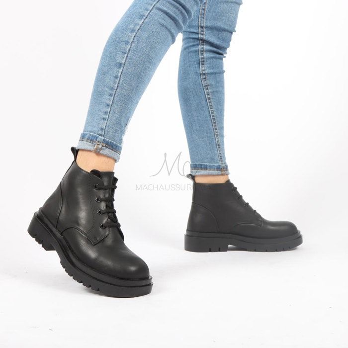 VALDAI - Bottines à plateforme en Noir