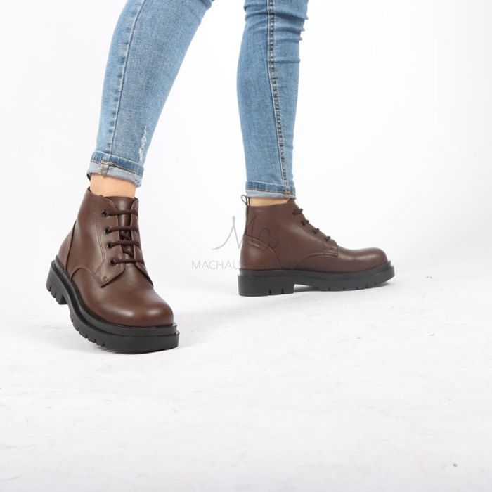 VALDAI - Bottines à plateforme en Marron