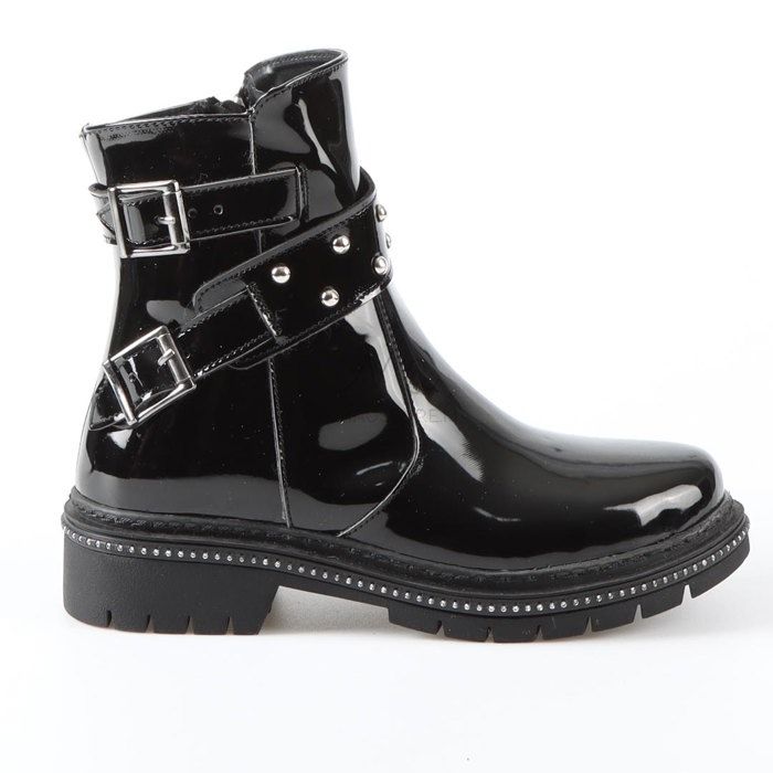KELLI - Bottines Fille en Noir