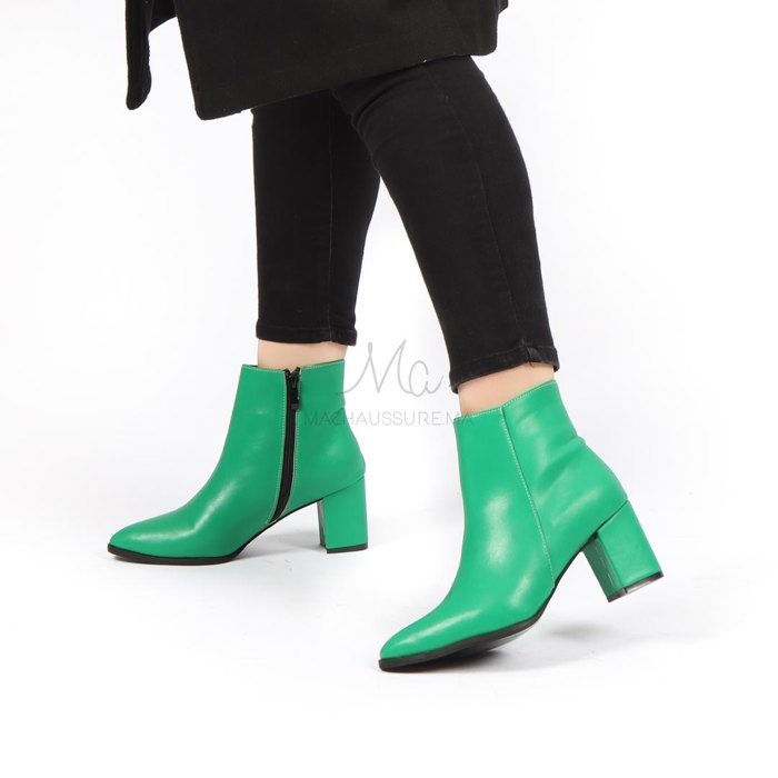 KEYLA – Bottines à talons – Vert