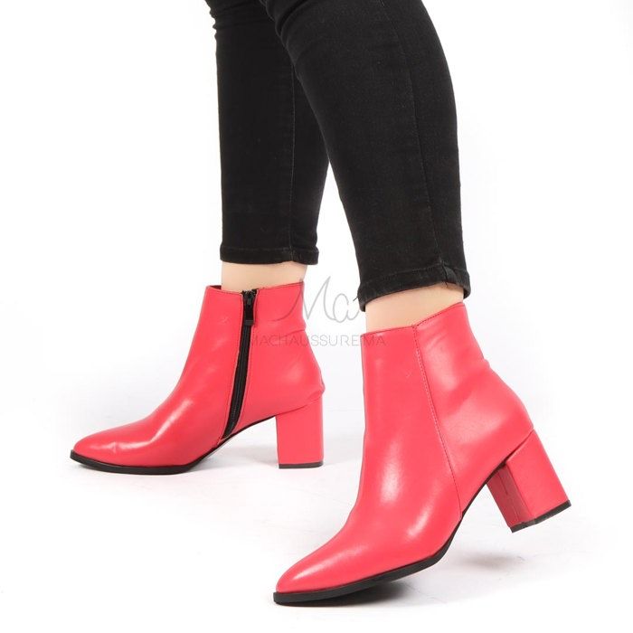 KEYLA – Bottines à talons – Fuchsia