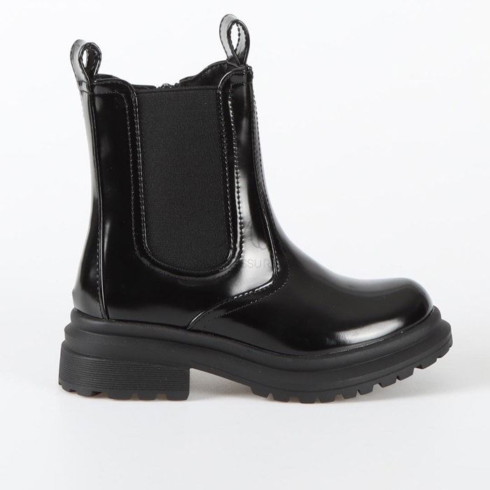 Bottines à talon - ELENA - Noir - Hauteur de talon 4 cm - Système de fermeture Zip - Tige moyenne - Marjane Mall - Image 1