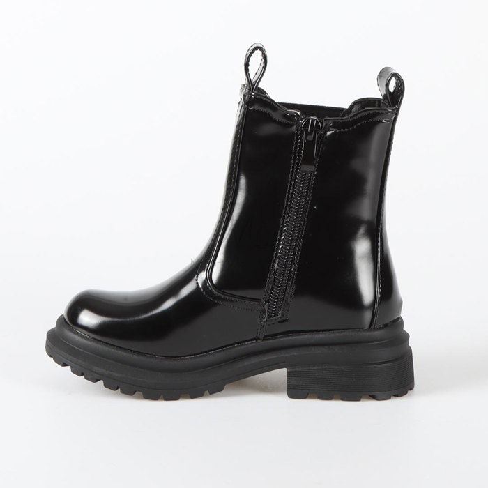 Bottines à talon - ELENA - Noir - Hauteur de talon 4 cm - Système de fermeture Zip - Tige moyenne - Marjane Mall - Image 3