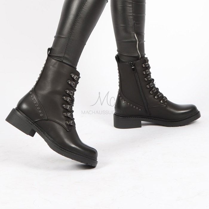 Hilda - Bottines Femmes en Noir