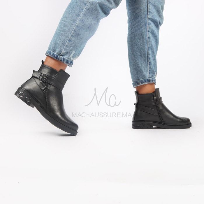 IDAHO - Bottines en Noir