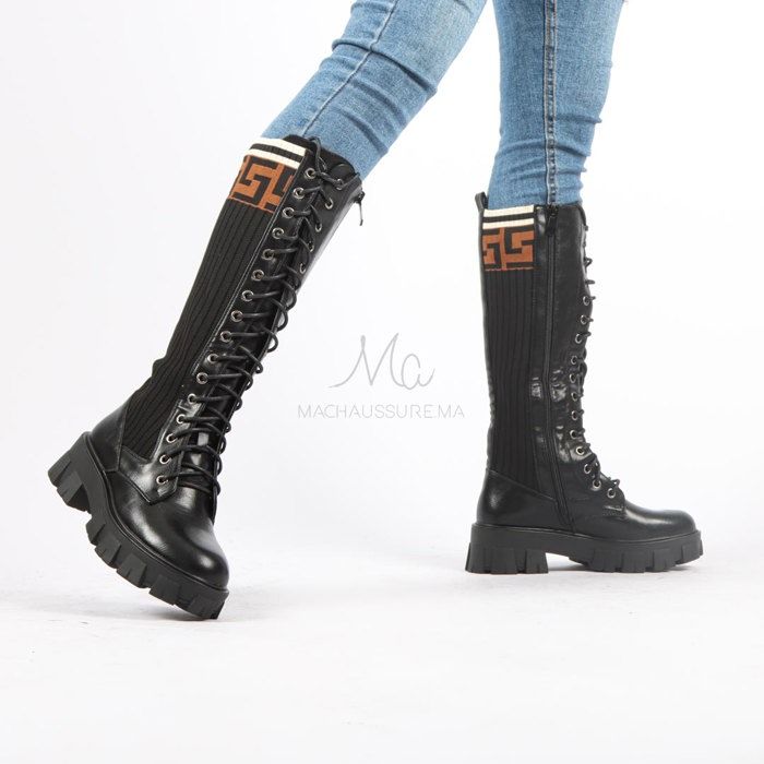 Joana - Bottines en Noir
