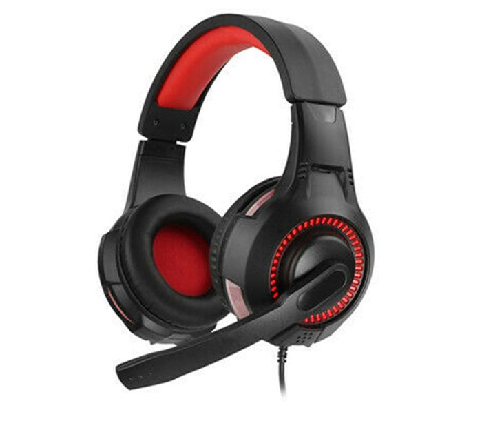 SY885MV casque de jeu Gamer stéréo LED casque bandeau écouteurs avec Microphones contrôle de fil pour pc de bureau