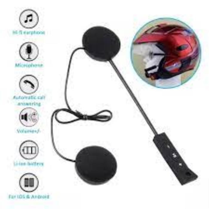 BT8 Motorcycle Helmet Wireless Bluetooth Heaphones Motor Headset Communication Systems Earphone