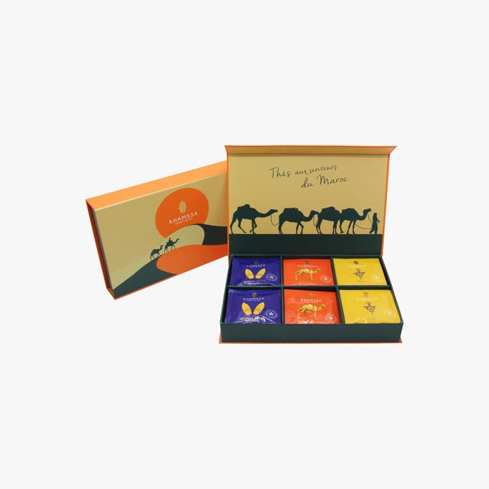 Coffret Khamssa Sahara 6 cases