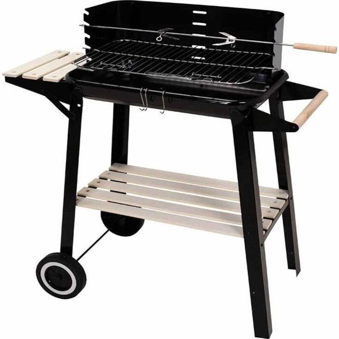BARBECUE A CHARBON RECTANGULAIRE 83x45cm