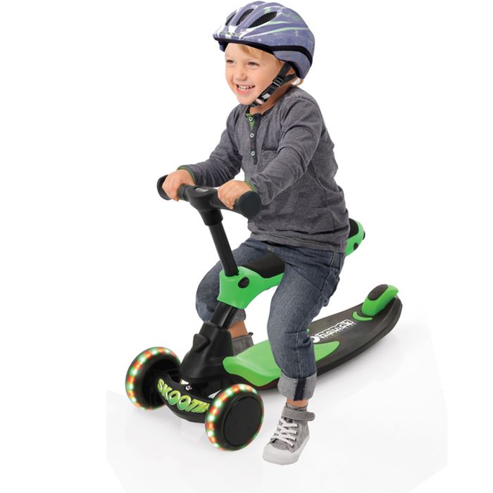 Trottinette évolutive Skootie Neon Green