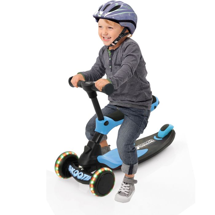 Trottinette évolutive Skootie Neon Blue