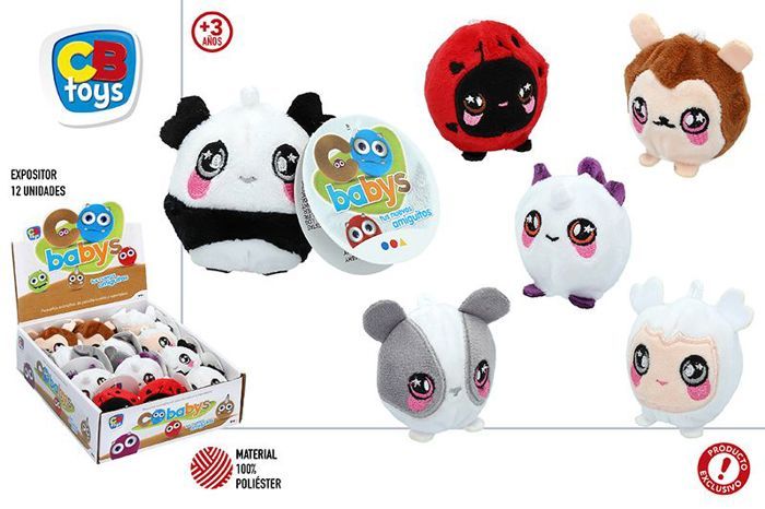 Peluche mini squishy animals