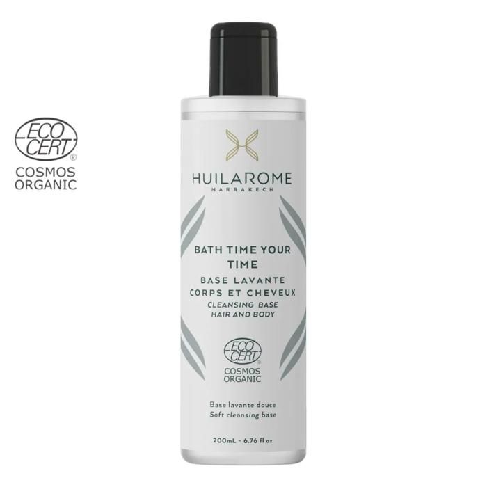 HUILAROME BASE LAVANTE- Cheveux & Corps- BATH TIME YOUR TIME 200 Ml