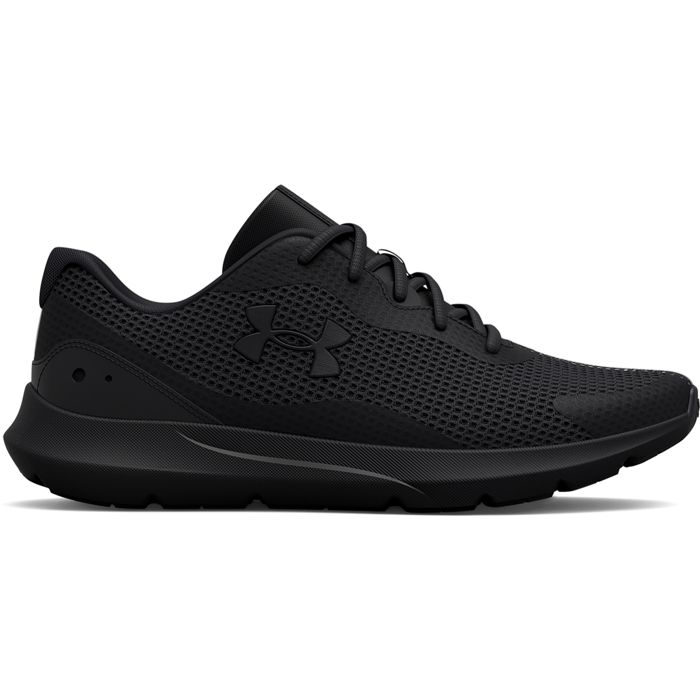 Baskets Under Armour Surge 3, Noir, Homme